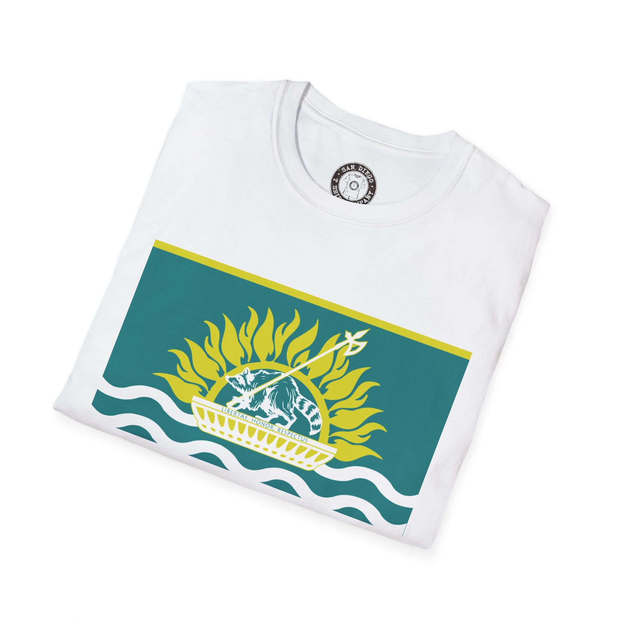 Slowjamastan Flag T-Shirt, Comfortable Graphic Tee, Summer Wardrobe Essential, Eco-Friendly Fashion, Casual Everyday Wear - Image 4