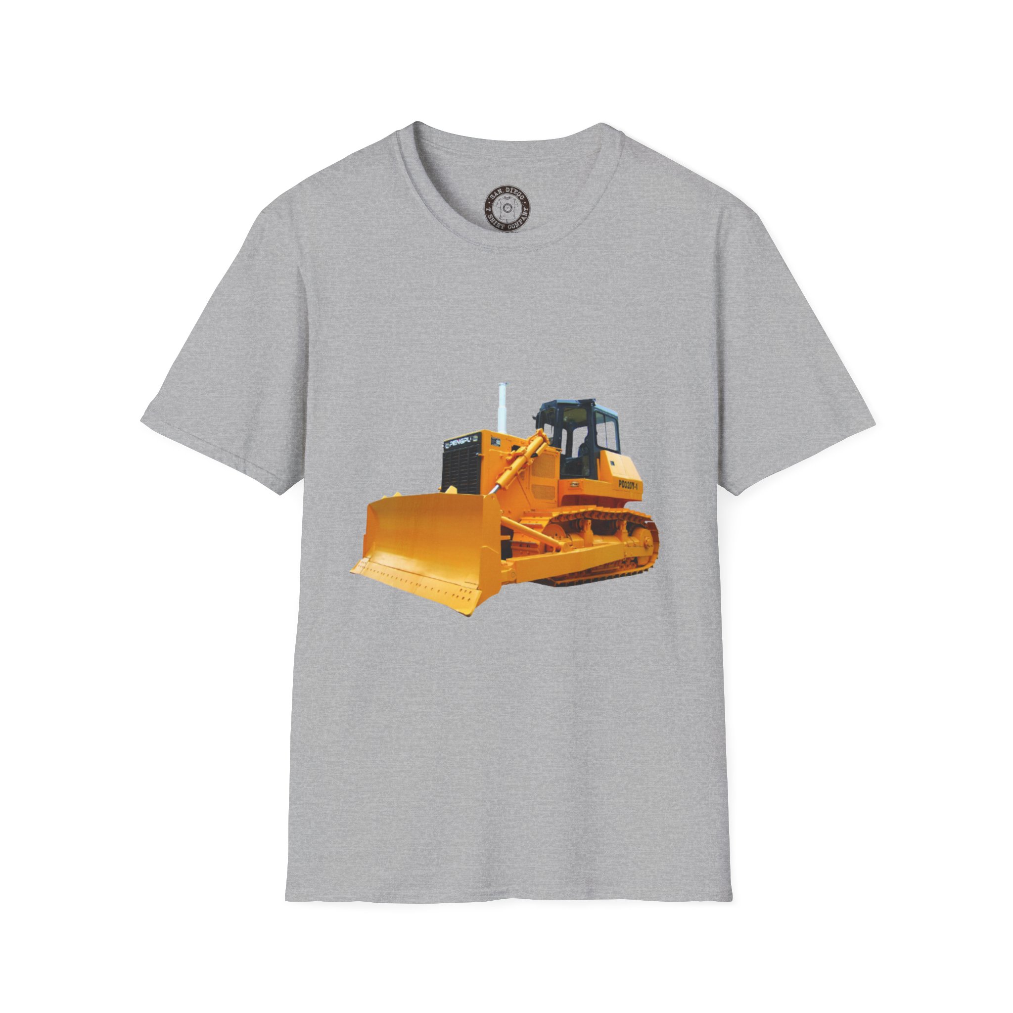 Caterpillar Bulldozer Unisex T-Shirt, Construction Lover Gift, Heavy Machinery Tee, Workwear, Casual Outfit, Birthday Present - Image 13