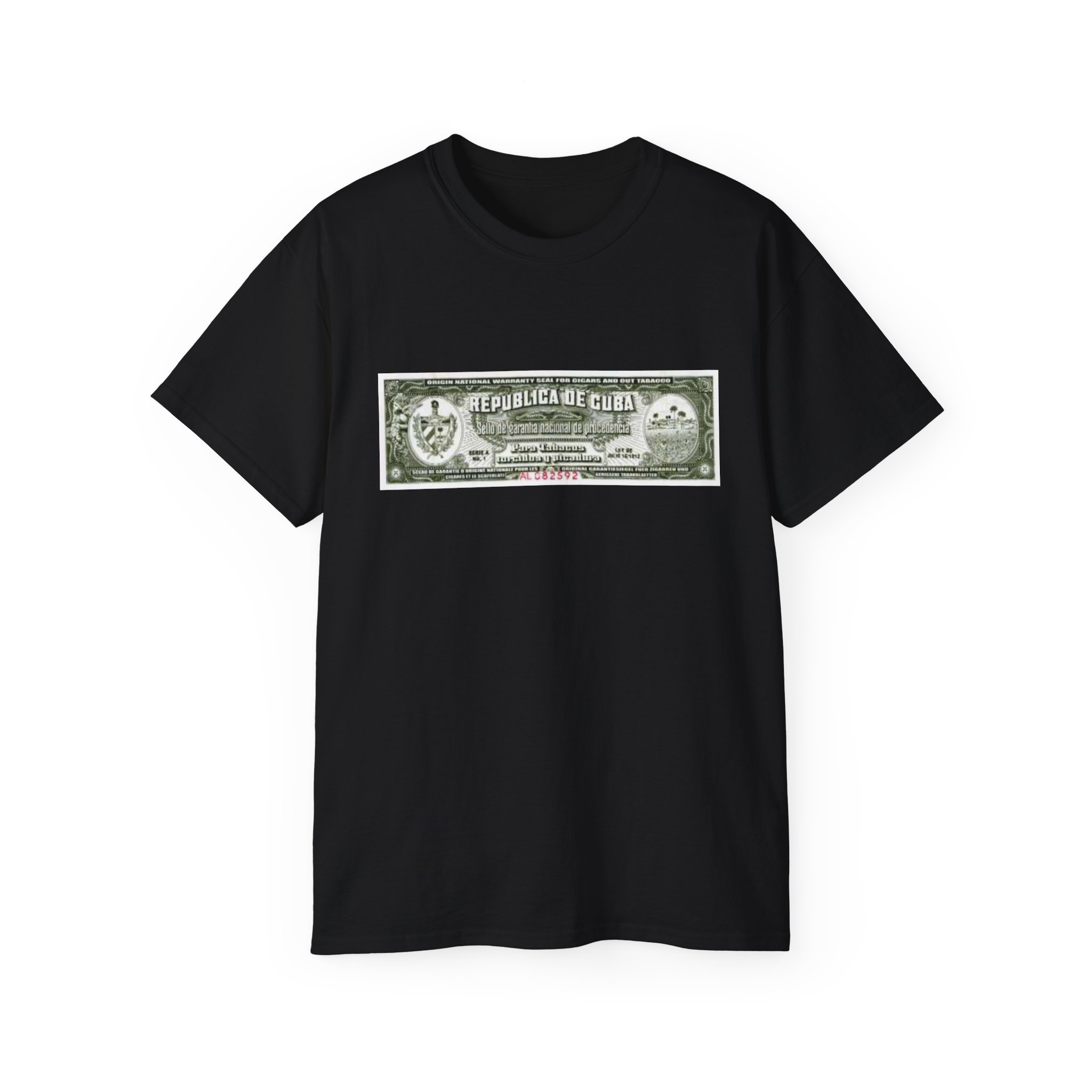 Cuban Cigar Tax Stamp Unisex Ultra Cotton Tee - Image 9