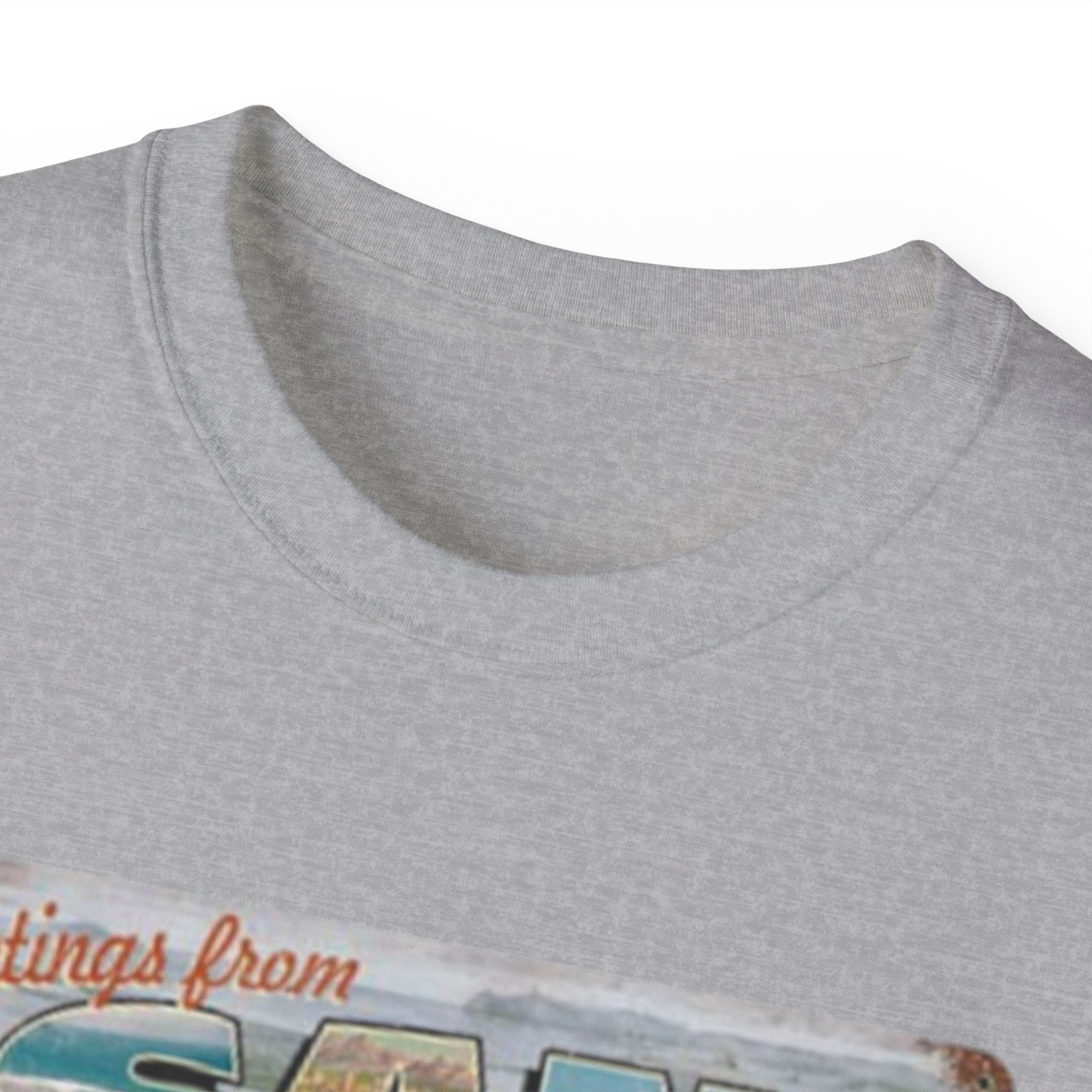 San Diego Postcard Unisex Ultra Cotton Tee - Image 19