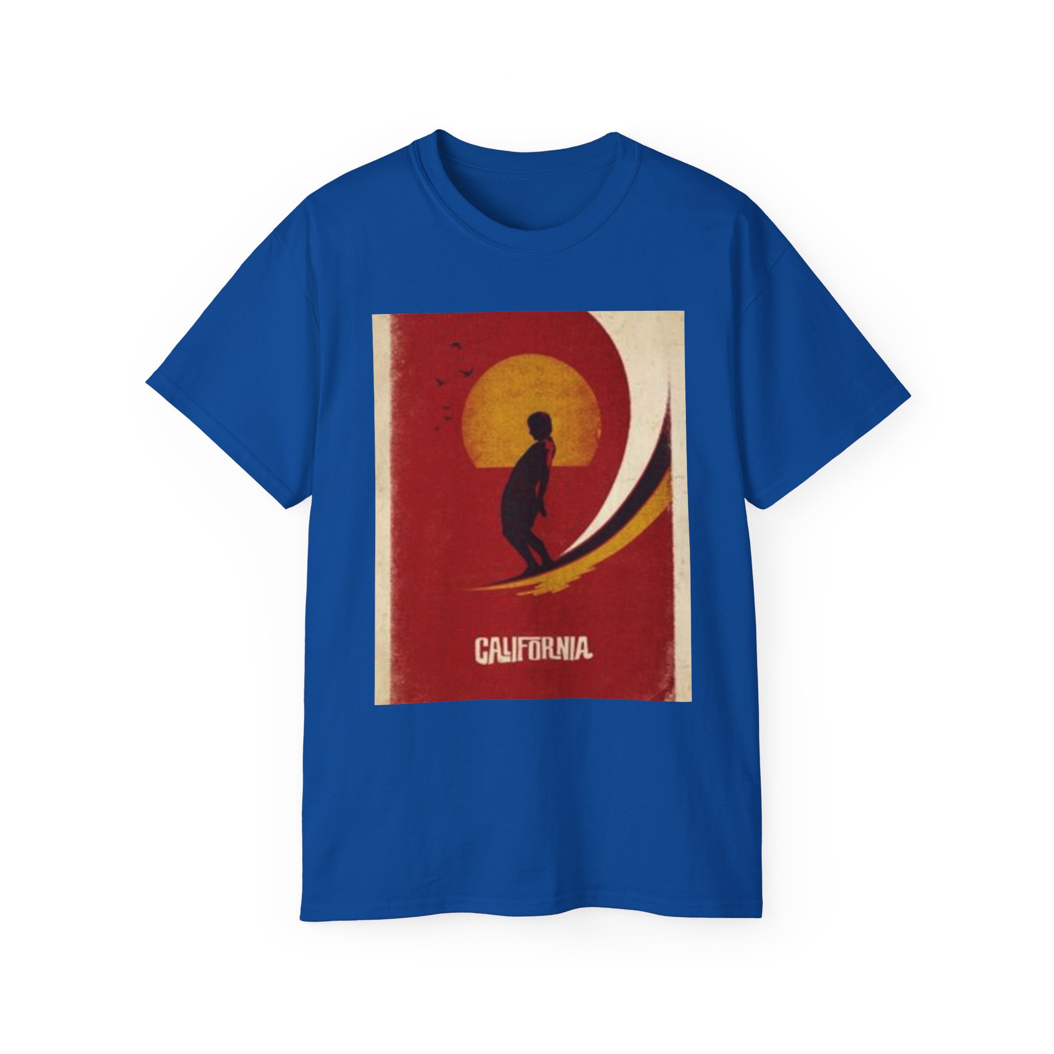 California Surfer Unisex Ultra Cotton Tee - Image 45
