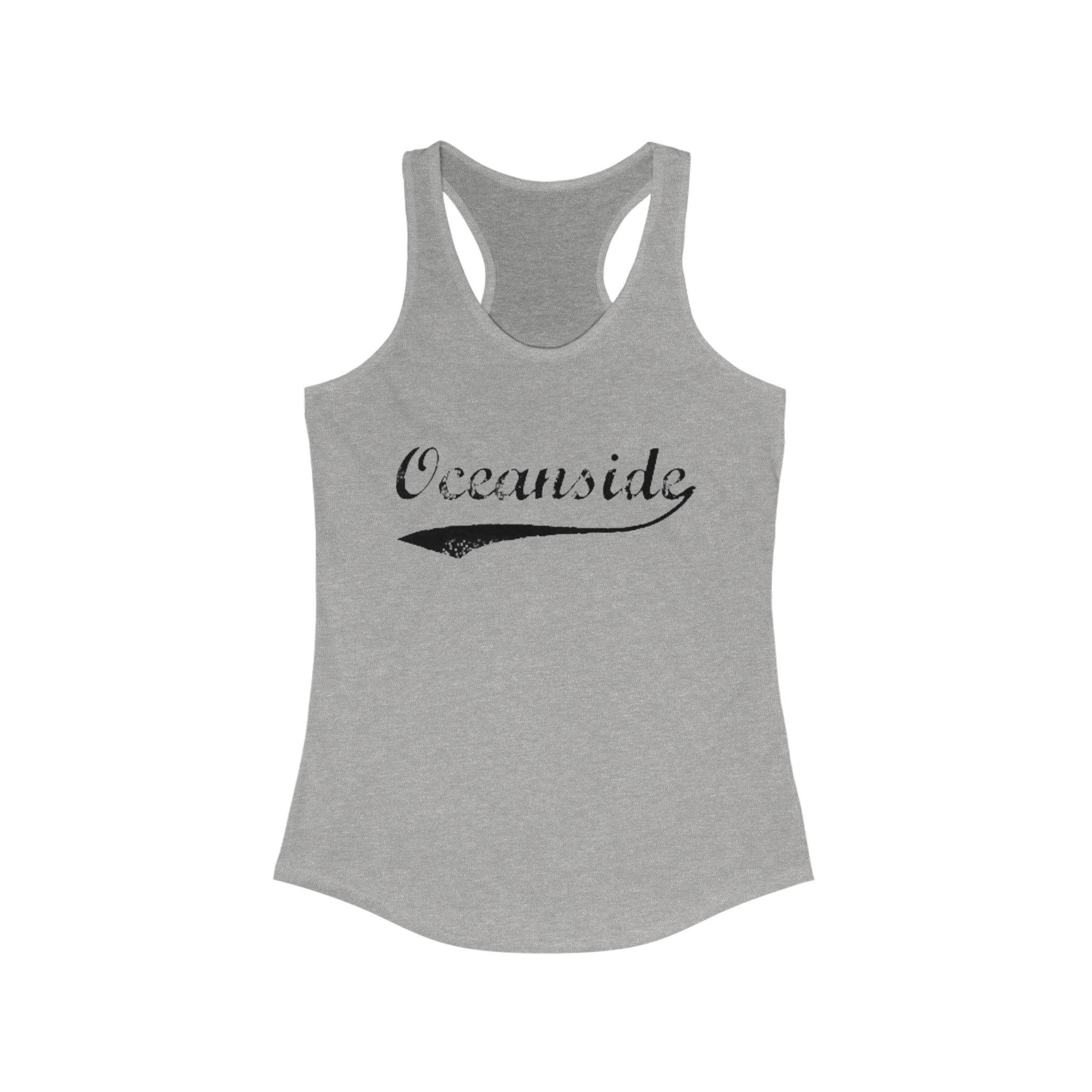 Oceanside, California Women's Ideal Racerback Tank - Image 3