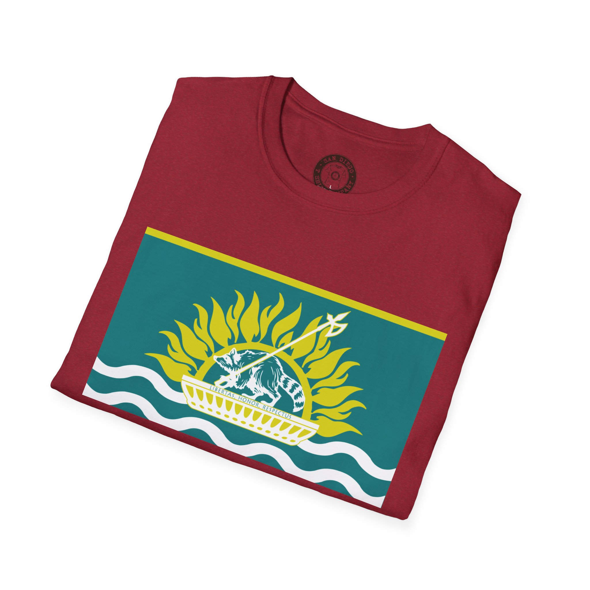 Slowjamastan Flag T-Shirt, Comfortable Graphic Tee, Summer Wardrobe Essential, Eco-Friendly Fashion, Casual Everyday Wear - Image 48