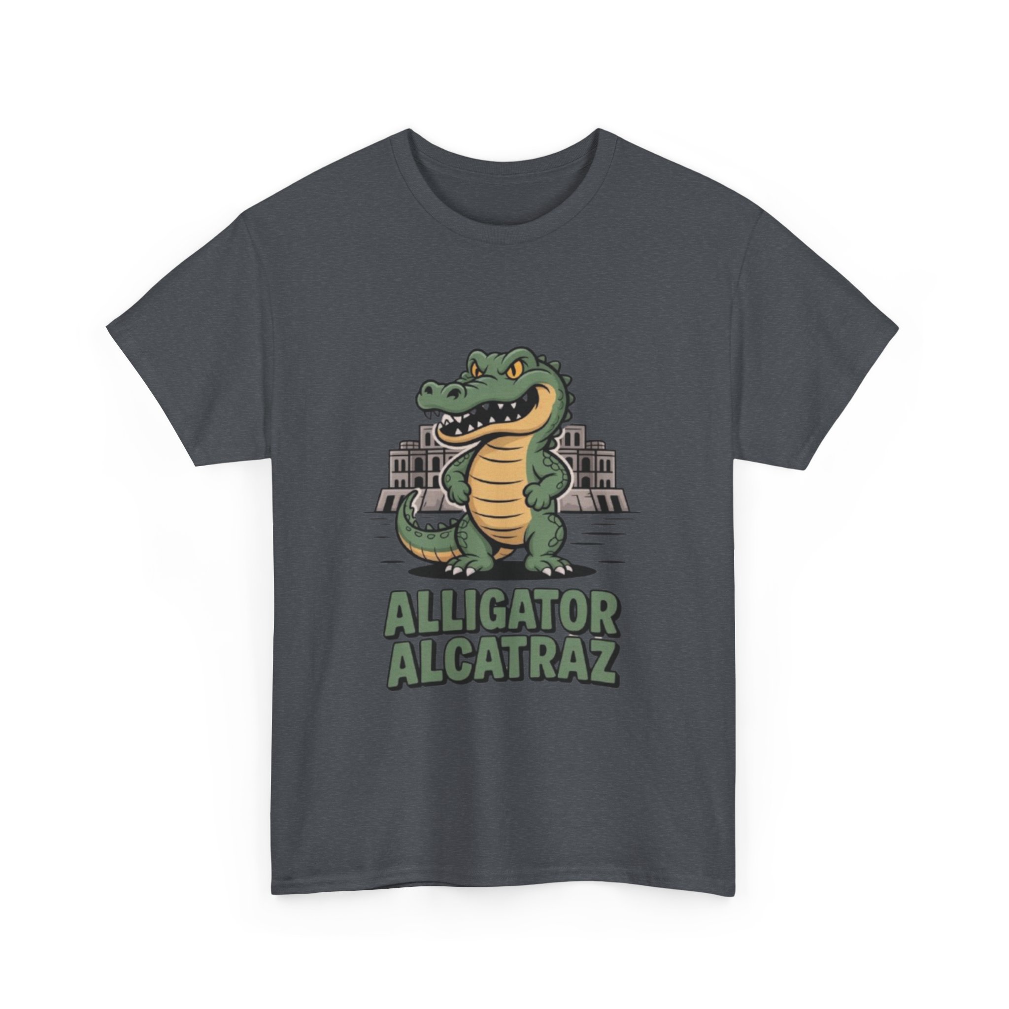 Alligator Alcatraz Tee - Fun Casual Shirt, Animal Lover Gift, Graphic T-Shirt for Kids and Adults, Unique Gift Idea, Everyday Wear - Image 47