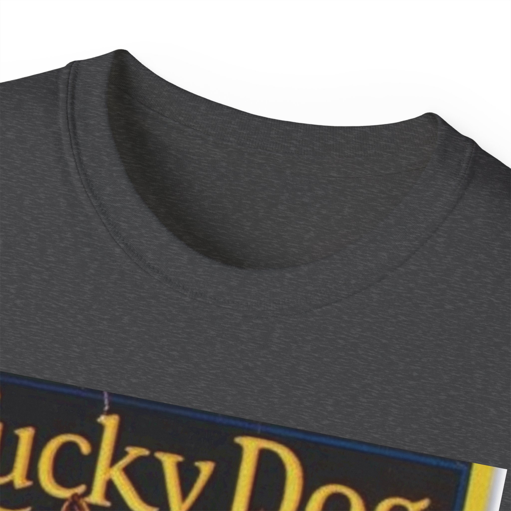 Lucky Dog Vintage Crate Label Unisex Ultra Cotton Tee - Image 39