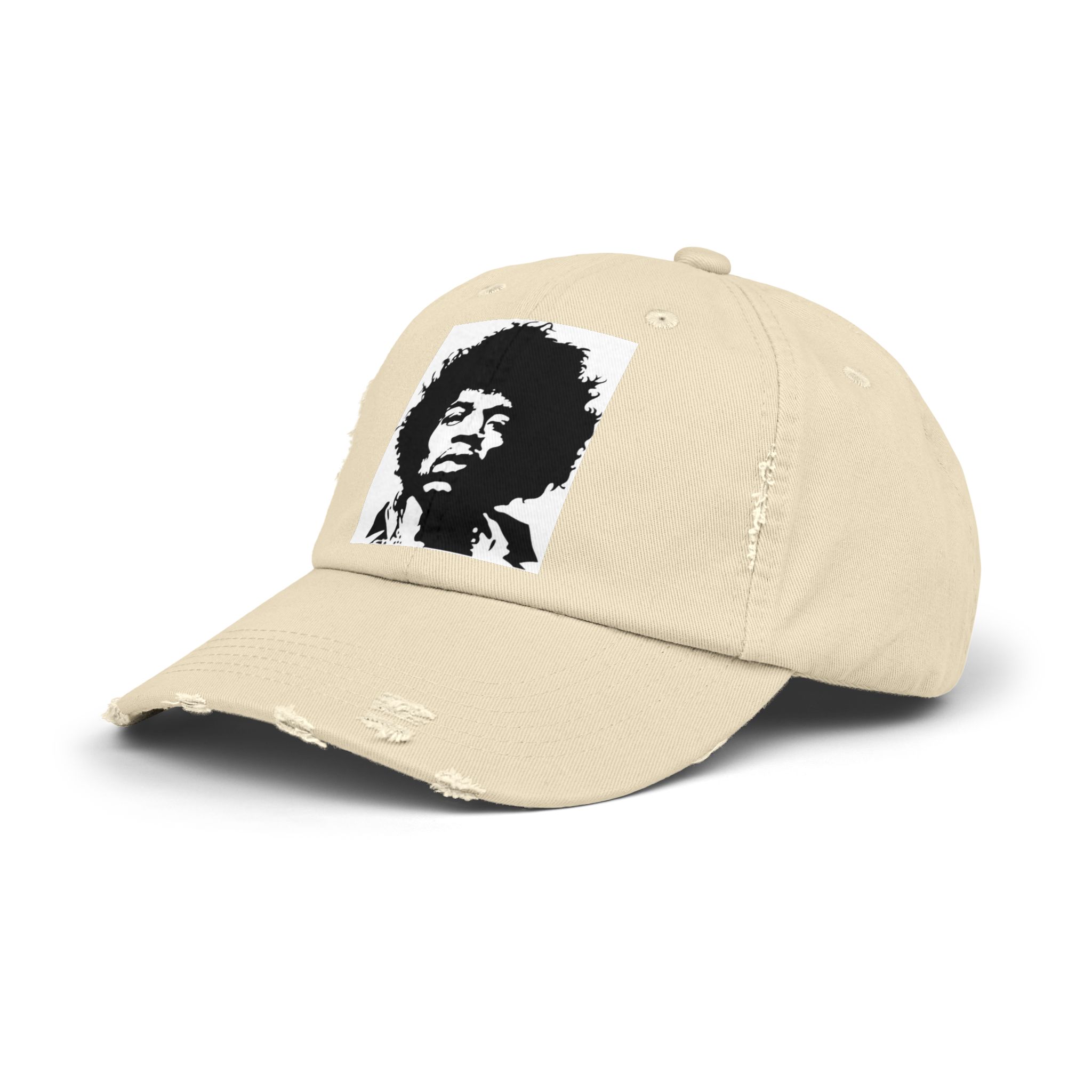 Vintage Jimi Hendrix Cap, Distressed Baseball Hat, Unisex Retro Cap, Music Lover Gift, Festival Accessory - Image 2