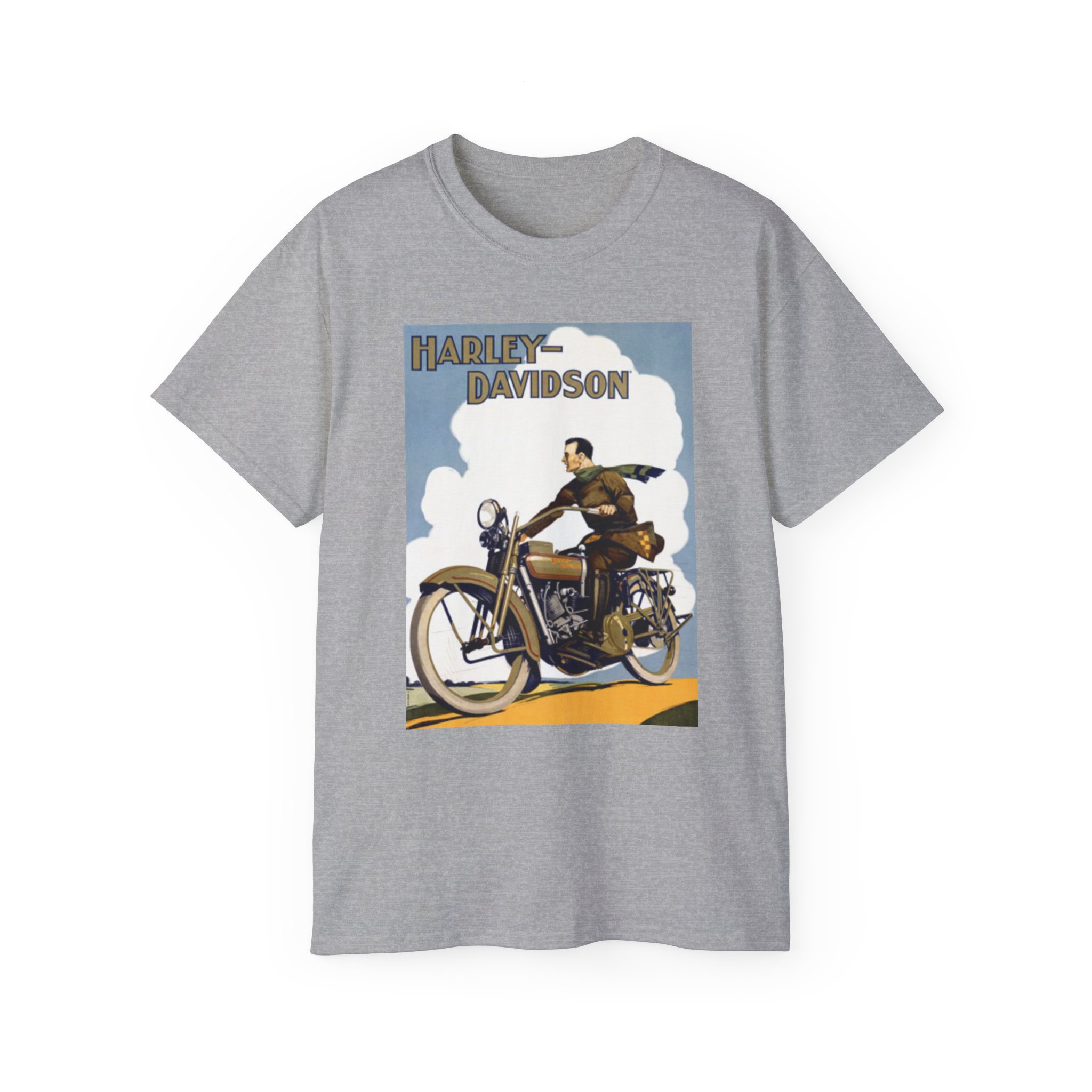 Harley Davidson Graphic Tee, Vintage Motorcycle T-Shirt, Unisex Cotton Top, Biker Gift, Classic Rider Apparel - Image 17
