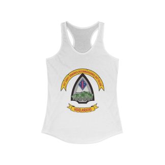1st Light Armored Reconnaissance, 1st LAR Women's Tank Top, Military Tribute Apparel, Racerback Workout Shirt, Fitness Gift, Summer Activewear