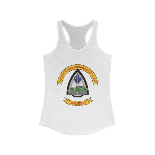 1st Light Armored Reconnaissance, 1st LAR Women's Tank Top, Military Tribute Apparel, Racerback Workout Shirt, Fitness Gift, Summer Activewear