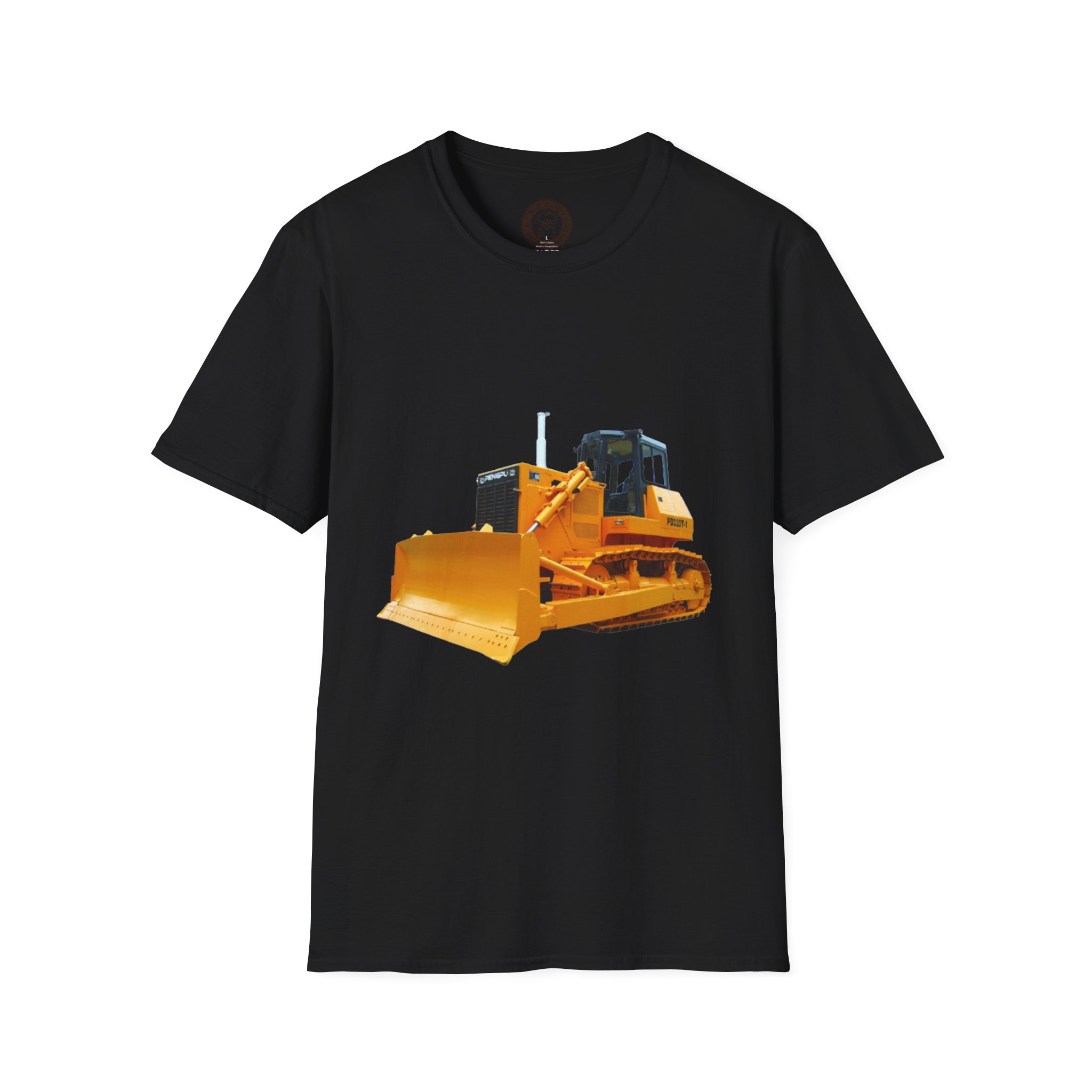 Caterpillar Bulldozer Unisex T-Shirt, Construction Lover Gift, Heavy Machinery Tee, Workwear, Casual Outfit, Birthday Present - Image 5