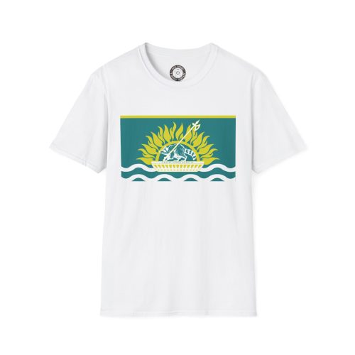 Slowjamastan Flag T-Shirt, Comfortable Graphic Tee, Summer Wardrobe Essential, Eco-Friendly Fashion, Casual Everyday Wear