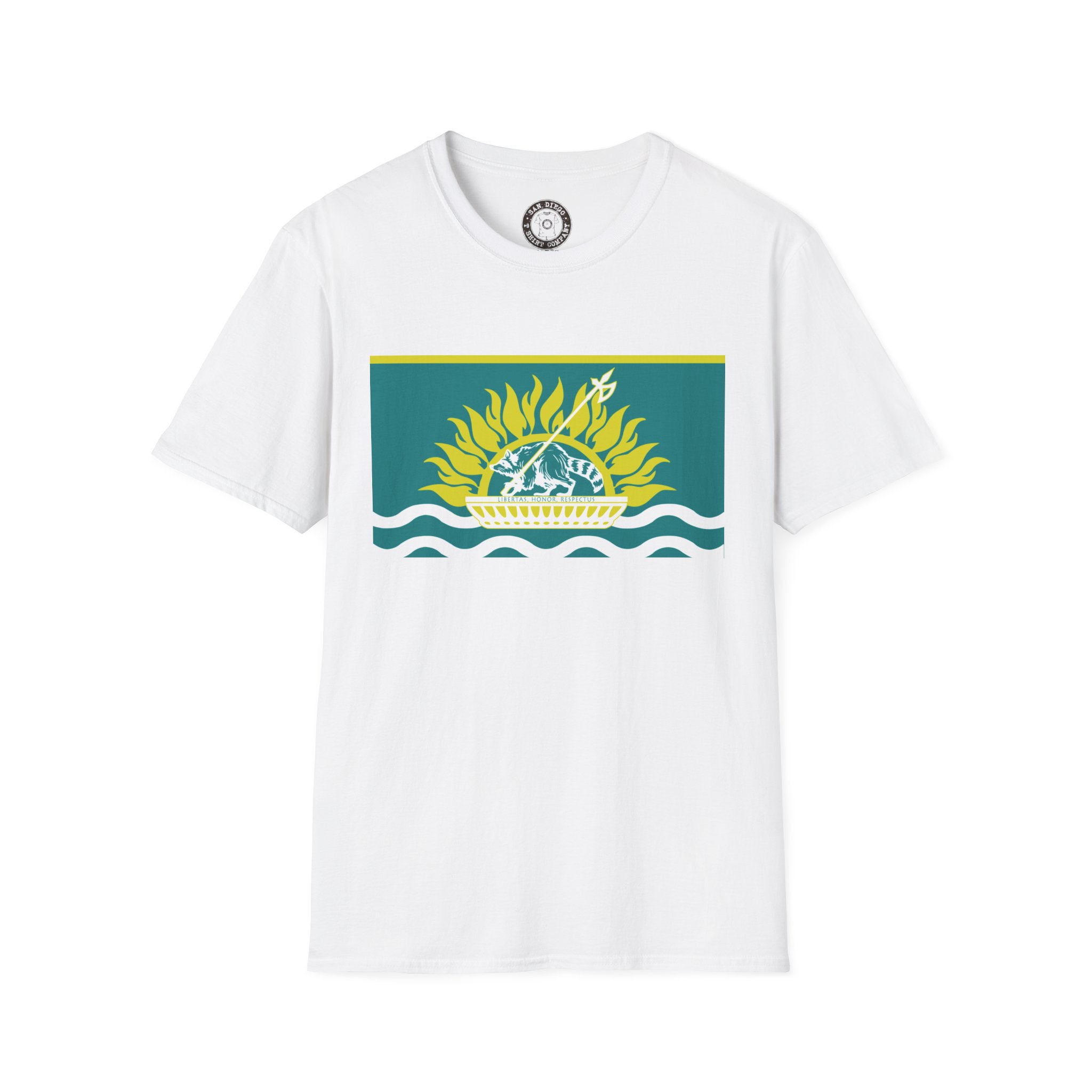Slowjamastan Flag T-Shirt, Comfortable Graphic Tee, Summer Wardrobe Essential, Eco-Friendly Fashion, Casual Everyday Wear