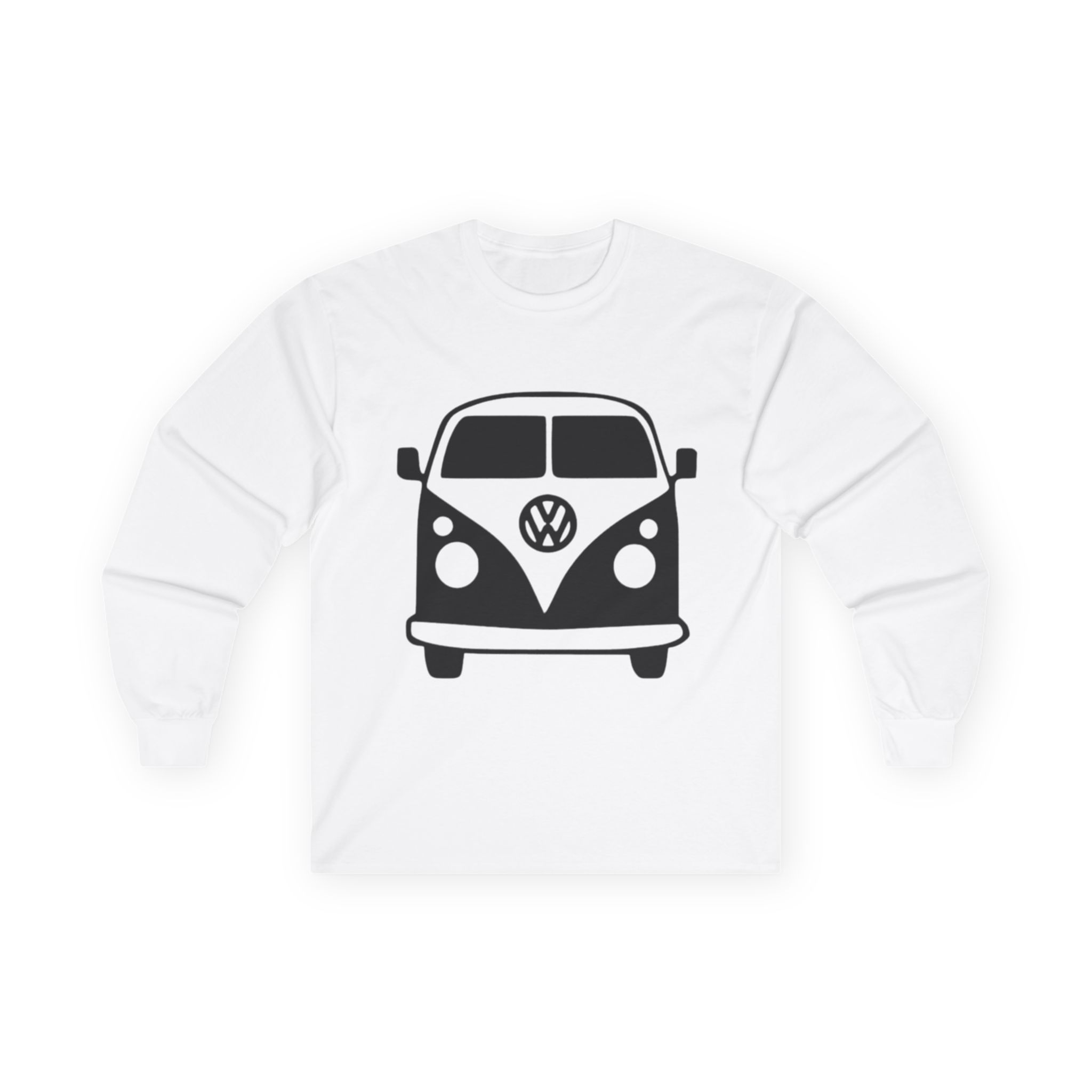 Retro VW Bus Long Sleeve Tee, Vintage Car Shirt, Bohemian Style Apparel, Perfect for Road Trips, Gift for Car Lovers