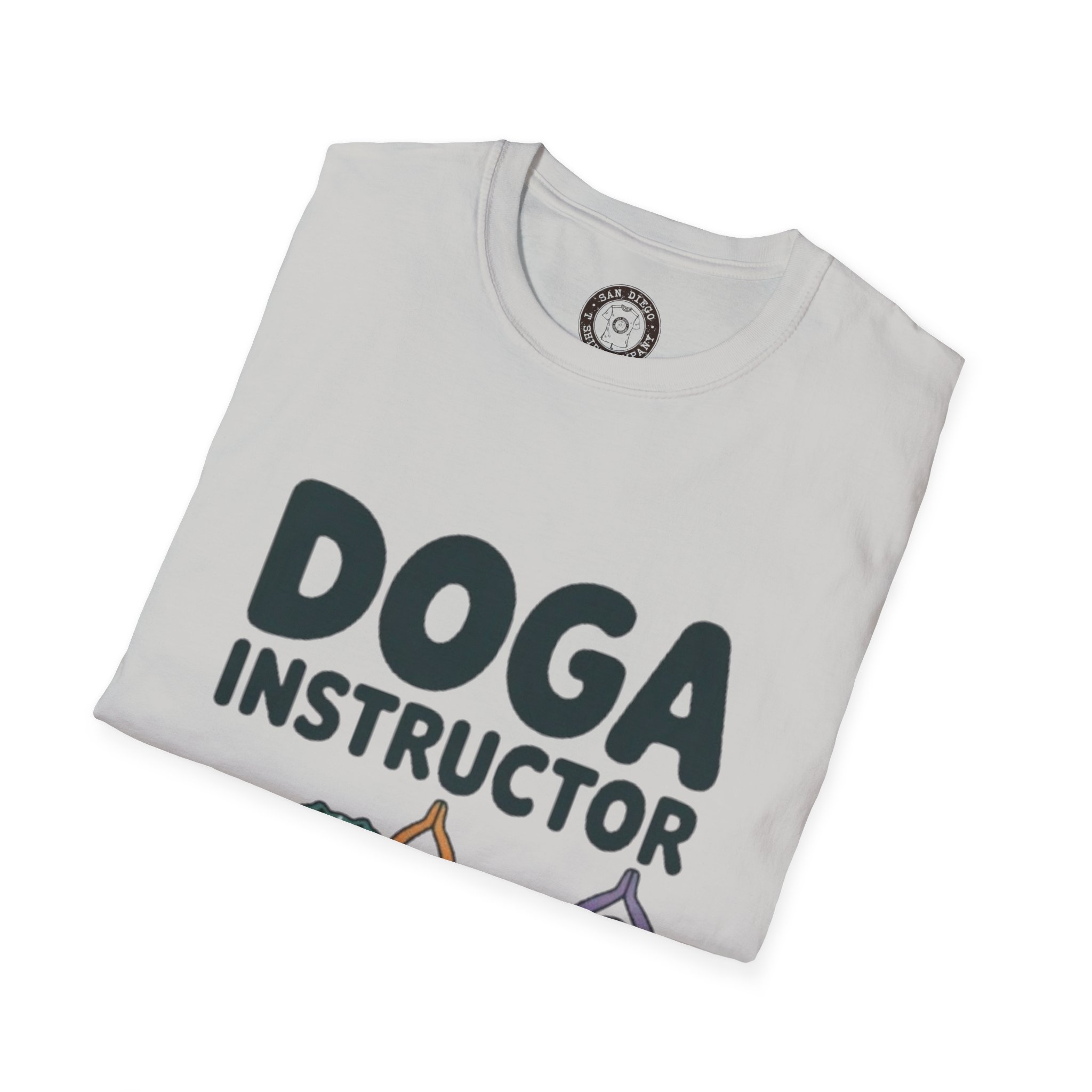 Funny Dog Instructor T-Shirt, Gift for Dog Lovers, Doga Yoga Shirt, Pet Owner Humor Tee, Casual Wear, Birthday Gift - Image 8