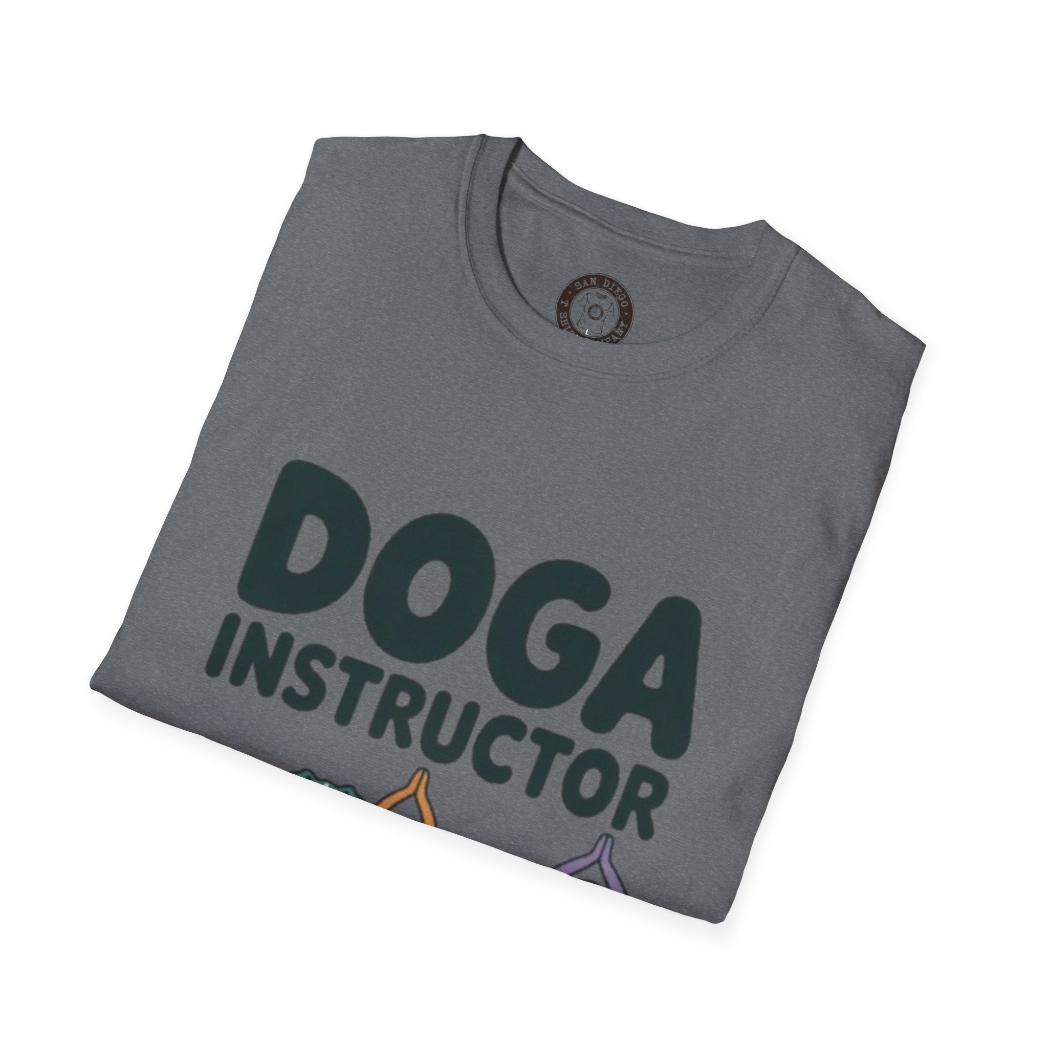 Funny Dog Instructor T-Shirt, Gift for Dog Lovers, Doga Yoga Shirt, Pet Owner Humor Tee, Casual Wear, Birthday Gift - Image 20