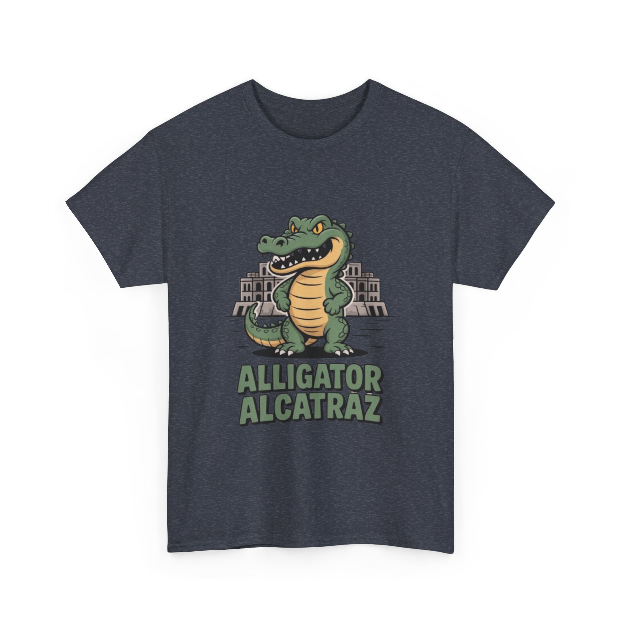 Alligator Alcatraz Tee - Fun Casual Shirt, Animal Lover Gift, Graphic T-Shirt for Kids and Adults, Unique Gift Idea, Everyday Wear - Image 51