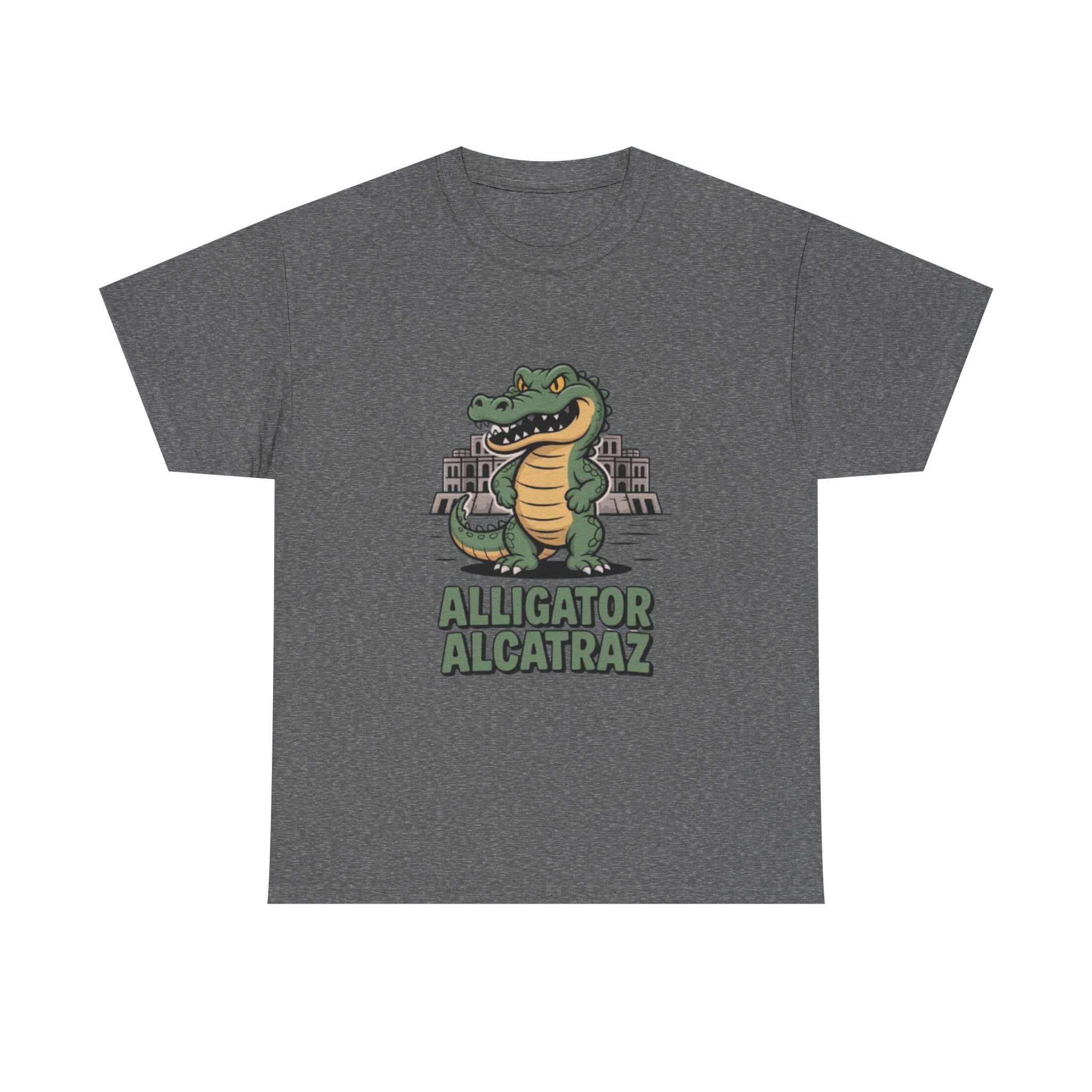 Alligator Alcatraz Tee - Fun Casual Shirt, Animal Lover Gift, Graphic T-Shirt for Kids and Adults, Unique Gift Idea, Everyday Wear - Image 33
