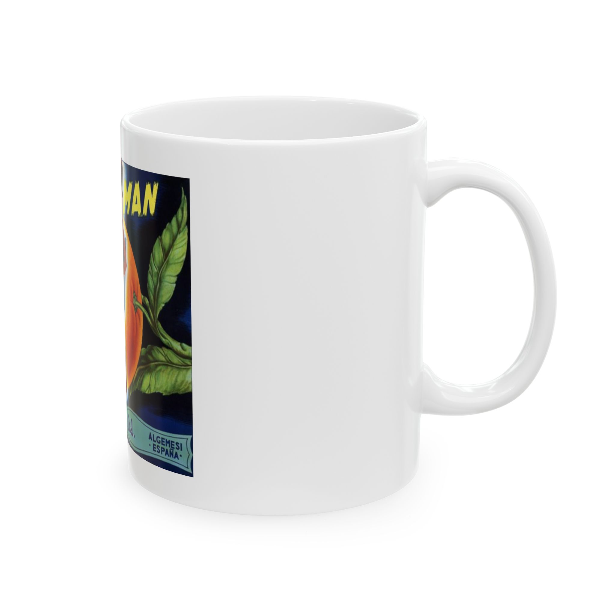 Sandwich Man Printed on a Large Ceramic Mug 11oz - Image 3