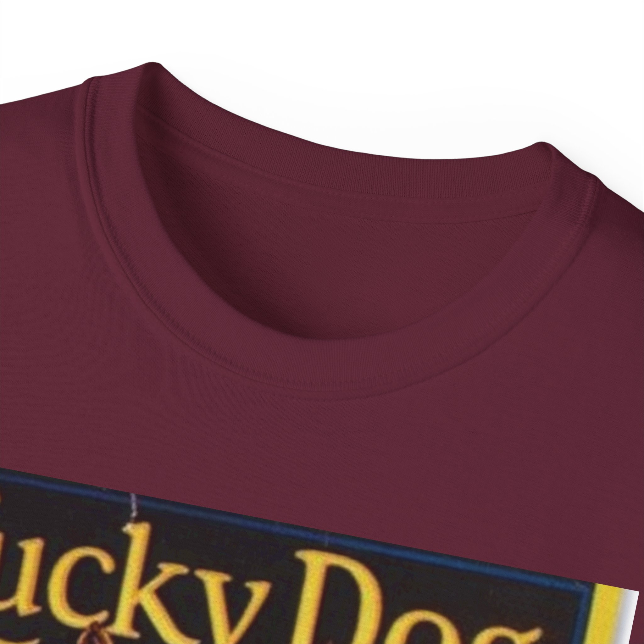 Lucky Dog Vintage Crate Label Unisex Ultra Cotton Tee - Image 27