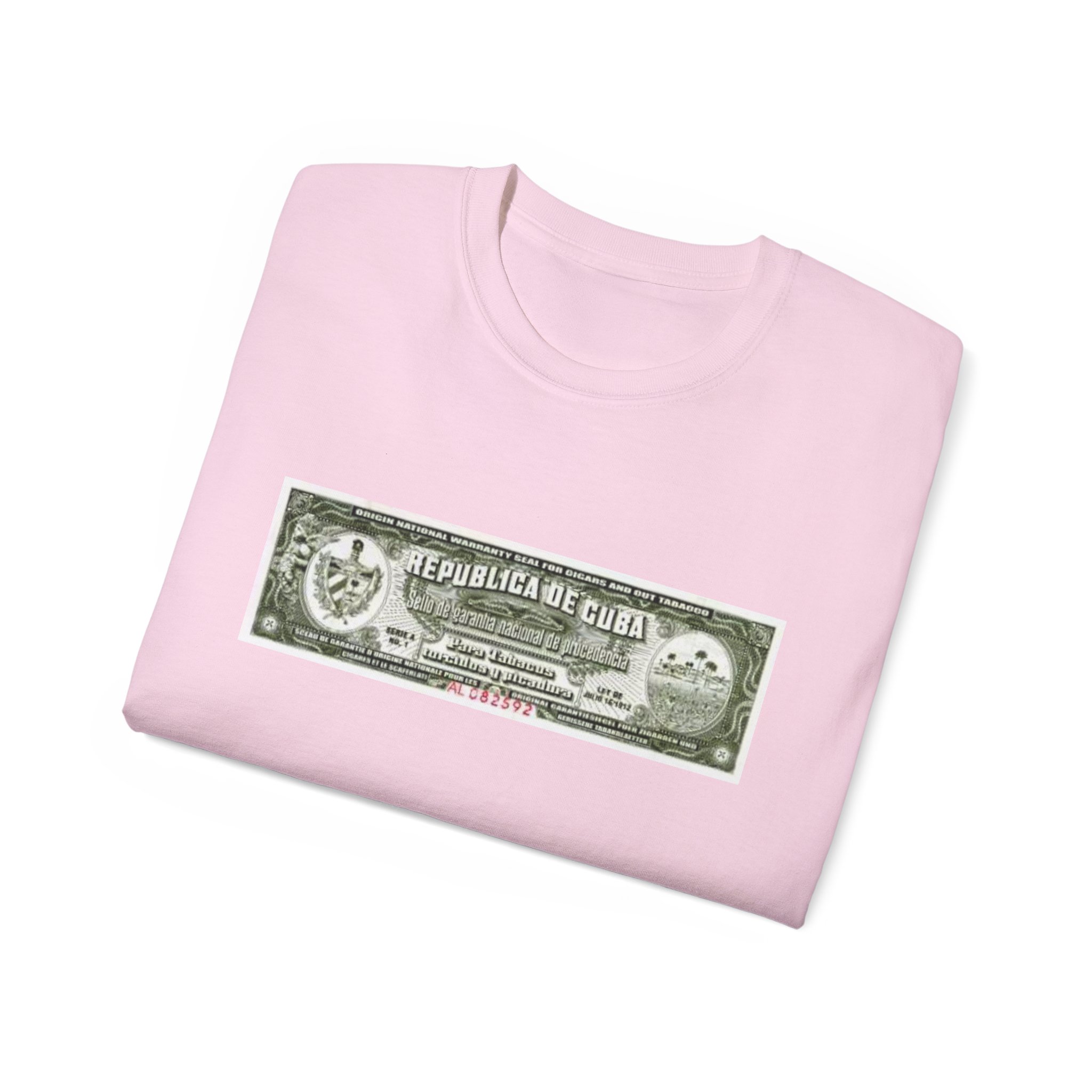 Cuban Cigar Tax Stamp Unisex Ultra Cotton Tee - Image 56