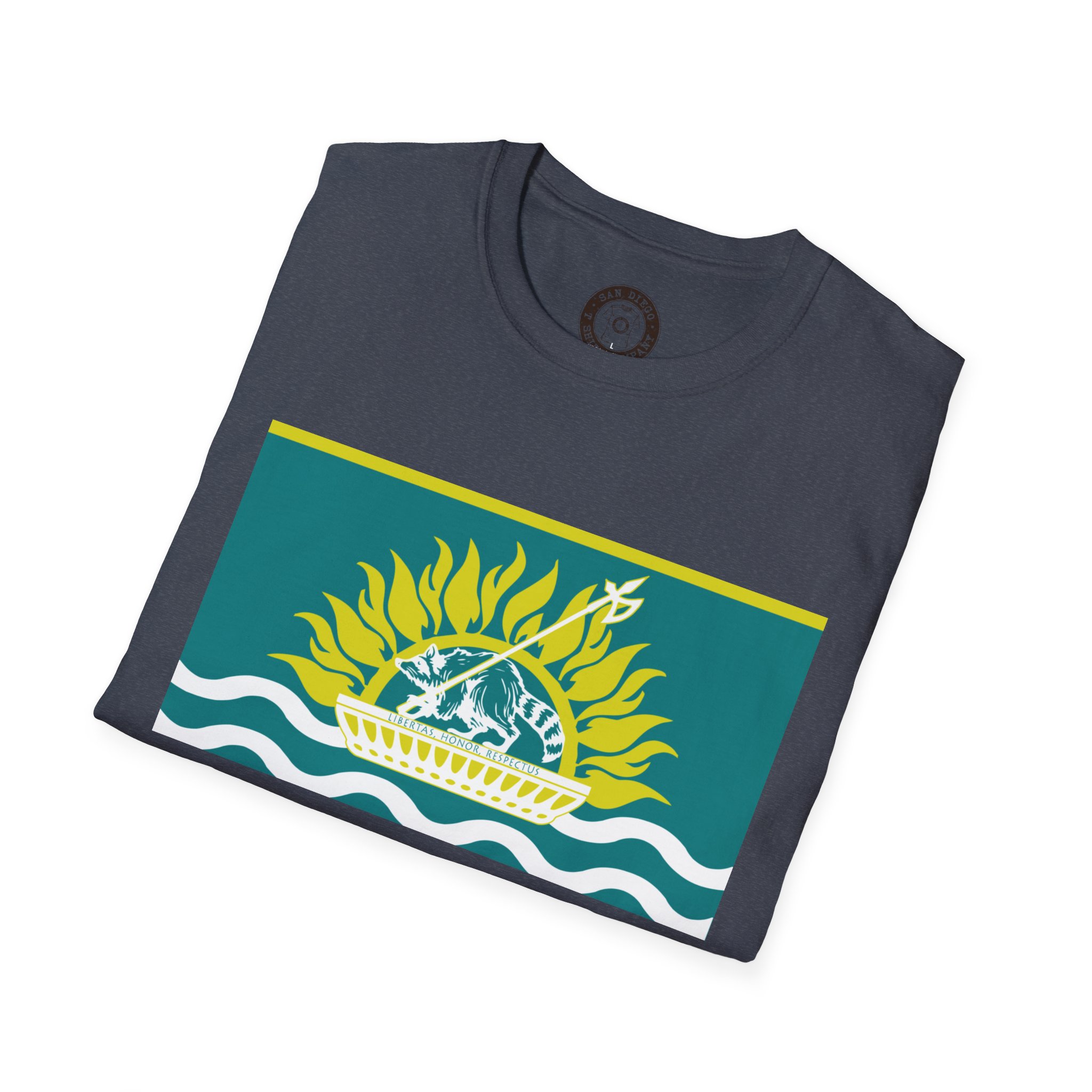 Slowjamastan Flag T-Shirt, Comfortable Graphic Tee, Summer Wardrobe Essential, Eco-Friendly Fashion, Casual Everyday Wear - Image 44