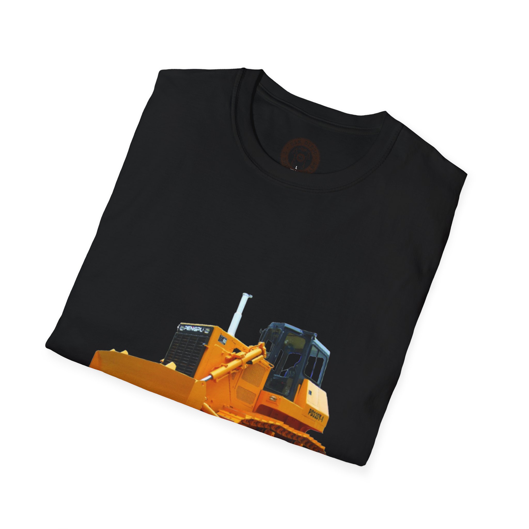 Caterpillar Bulldozer Unisex T-Shirt, Construction Lover Gift, Heavy Machinery Tee, Workwear, Casual Outfit, Birthday Present - Image 8