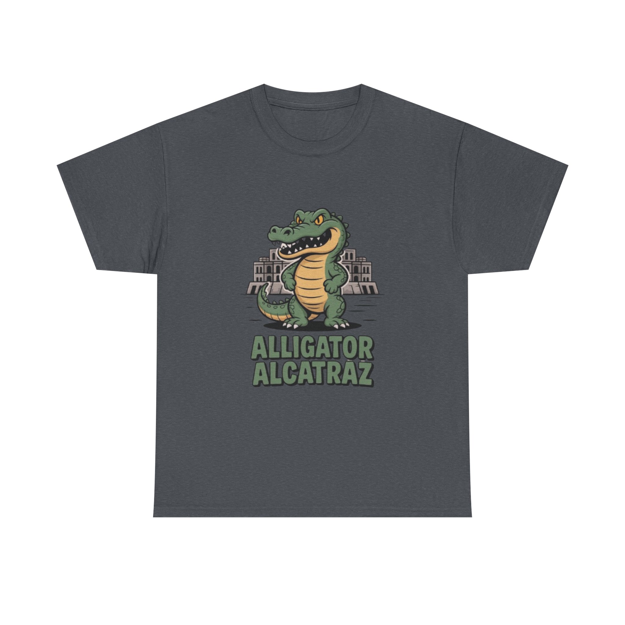 Alligator Alcatraz Tee - Fun Casual Shirt, Animal Lover Gift, Graphic T-Shirt for Kids and Adults, Unique Gift Idea, Everyday Wear - Image 45