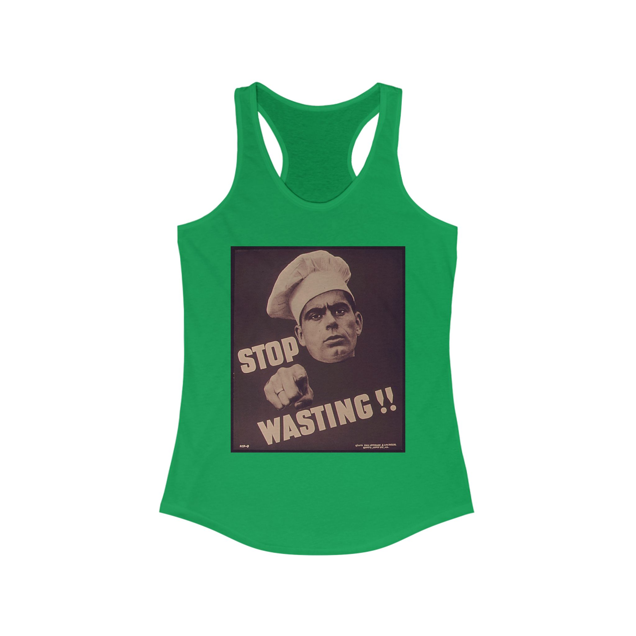 Chef's Motivational Tank Top for Women, Stop Wasting Shirt, Culinary Gift, Summer Workout Top, Kitchen Humor Apparel - Image 15