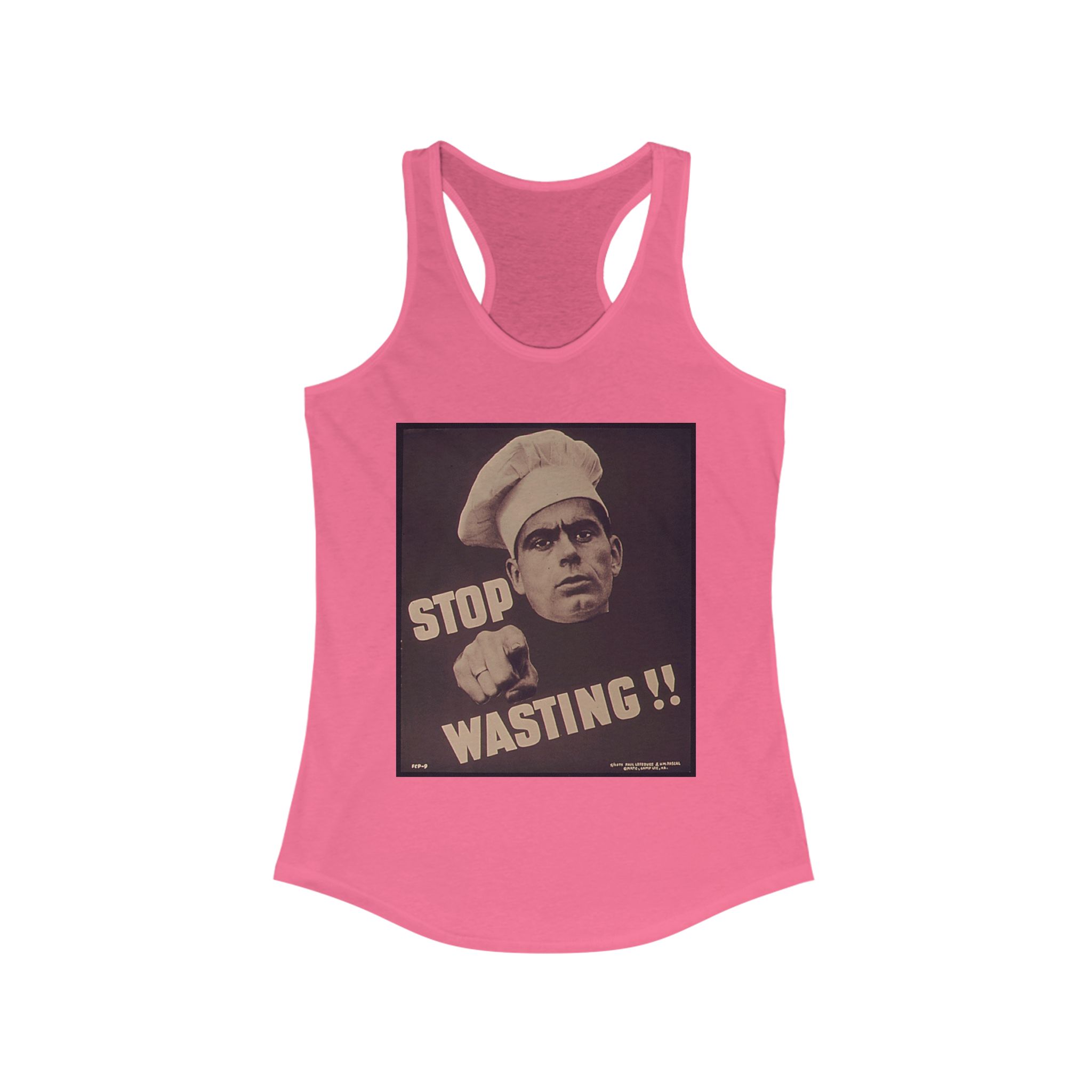 Chef's Motivational Tank Top for Women, Stop Wasting Shirt, Culinary Gift, Summer Workout Top, Kitchen Humor Apparel - Image 29