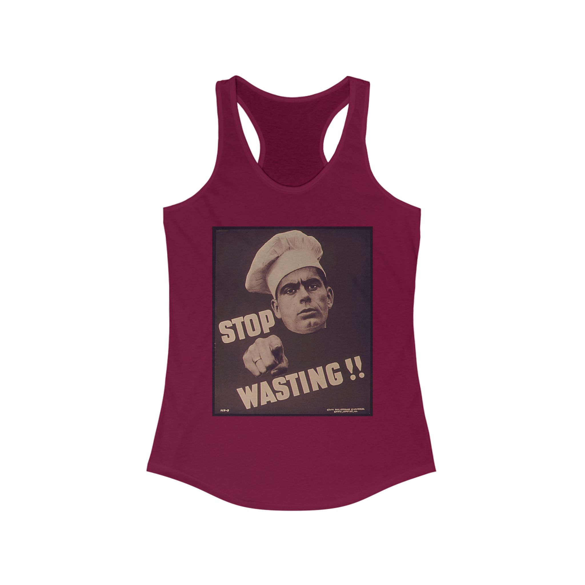 Chef's Motivational Tank Top for Women, Stop Wasting Shirt, Culinary Gift, Summer Workout Top, Kitchen Humor Apparel - Image 31