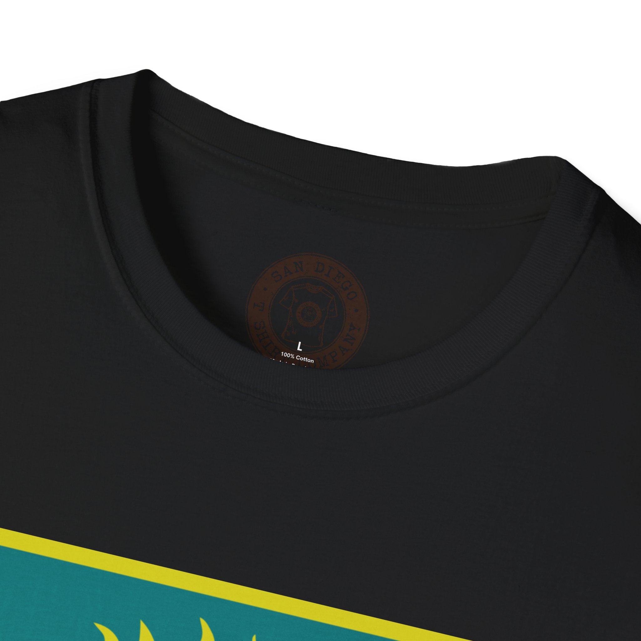 Slowjamastan Flag T-Shirt, Comfortable Graphic Tee, Summer Wardrobe Essential, Eco-Friendly Fashion, Casual Everyday Wear - Image 7