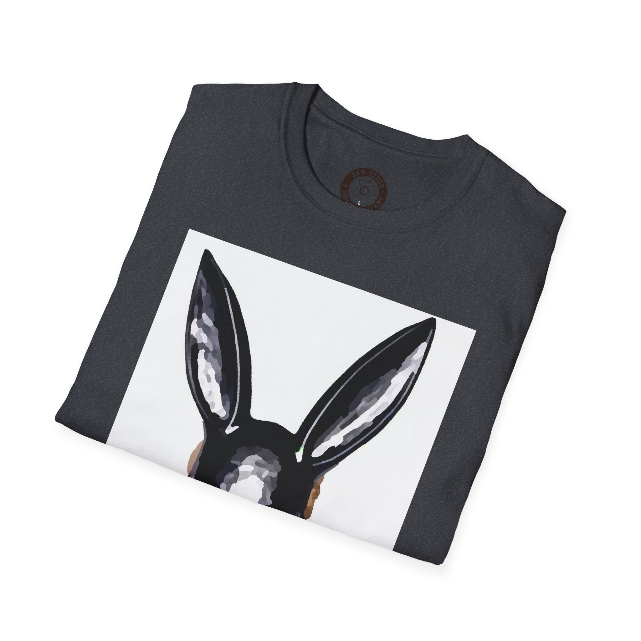 Bunny Mask Unisex T-Shirt, Cute Graphic Tee, Casual Wear, Costume Party Shirt, Trendy Everyday Shirt, Unique Gift Idea - Image 32