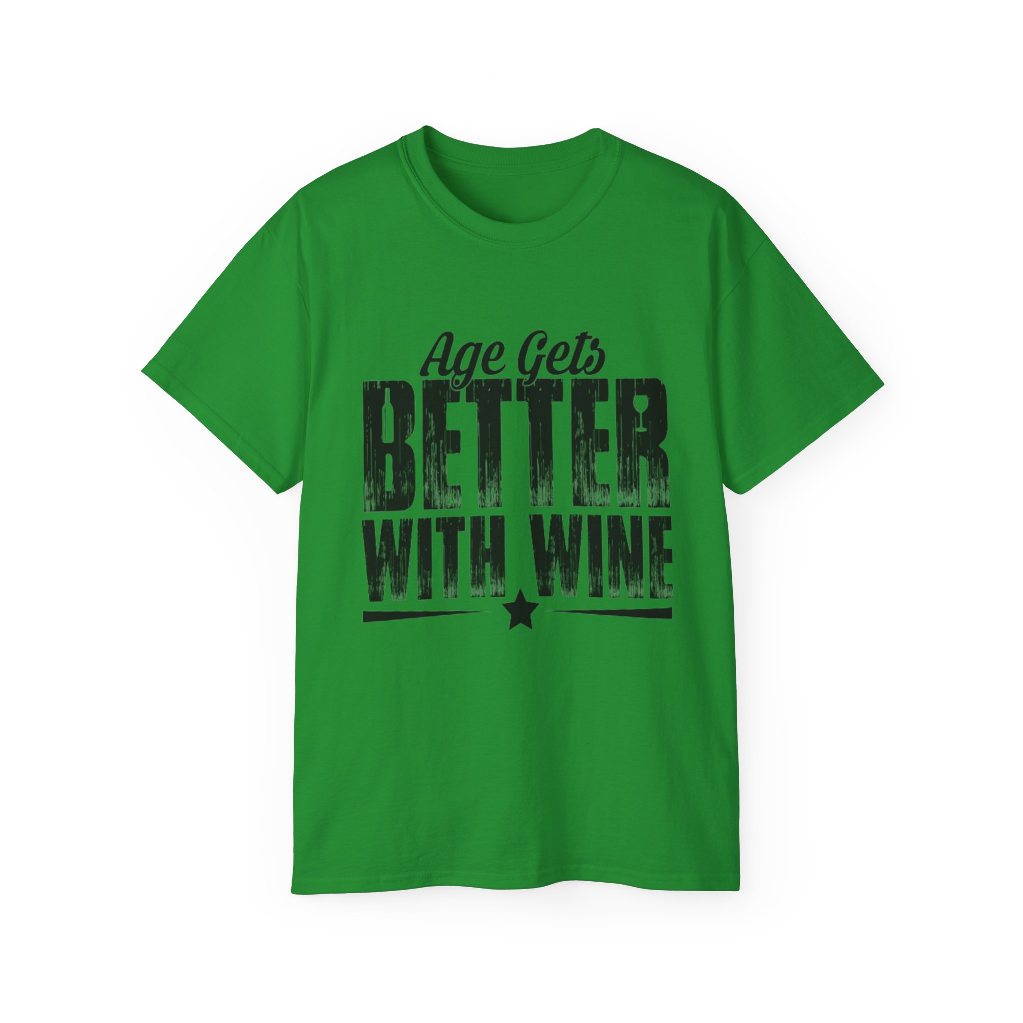 Age Gets Better With Wine Unisex Ultra Cotton Tee - Image 33