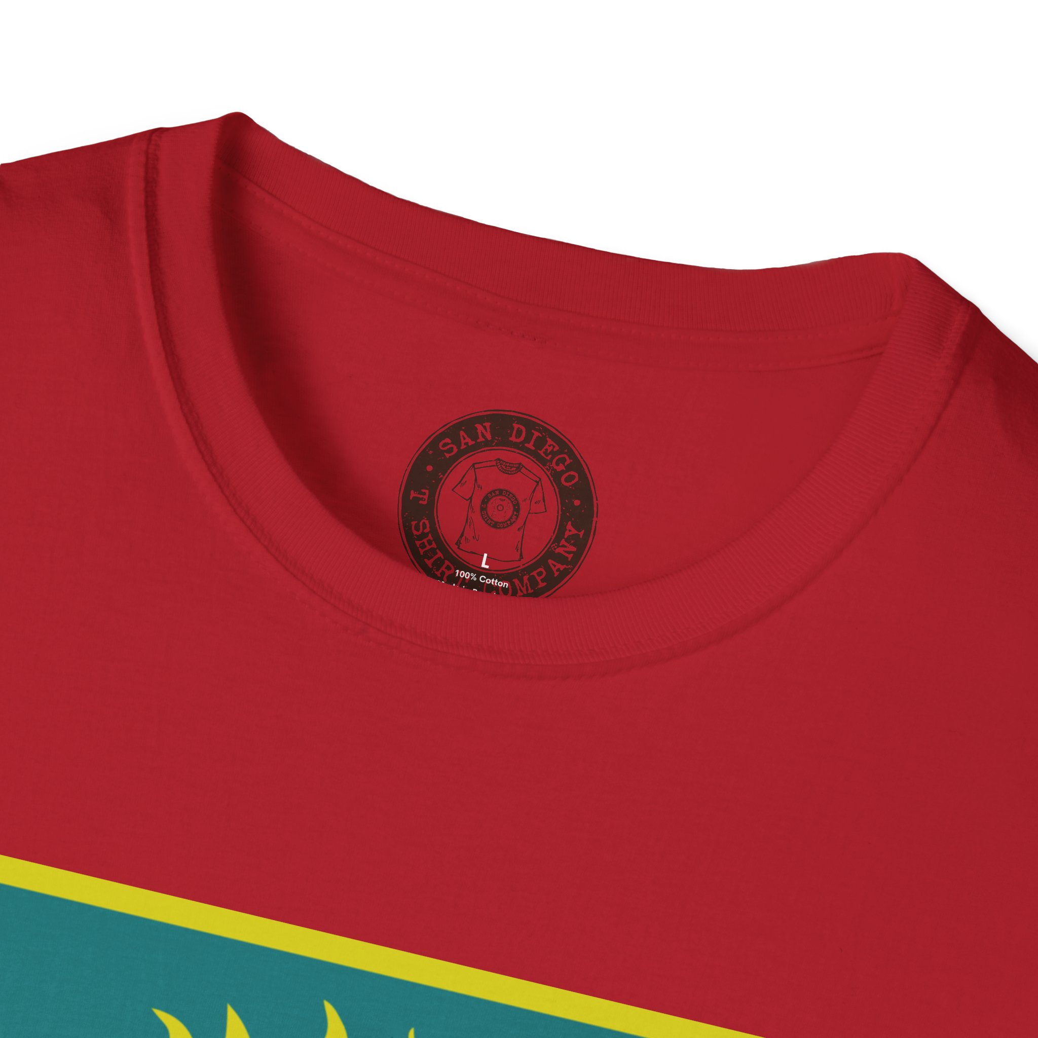 Slowjamastan Flag T-Shirt, Comfortable Graphic Tee, Summer Wardrobe Essential, Eco-Friendly Fashion, Casual Everyday Wear - Image 51