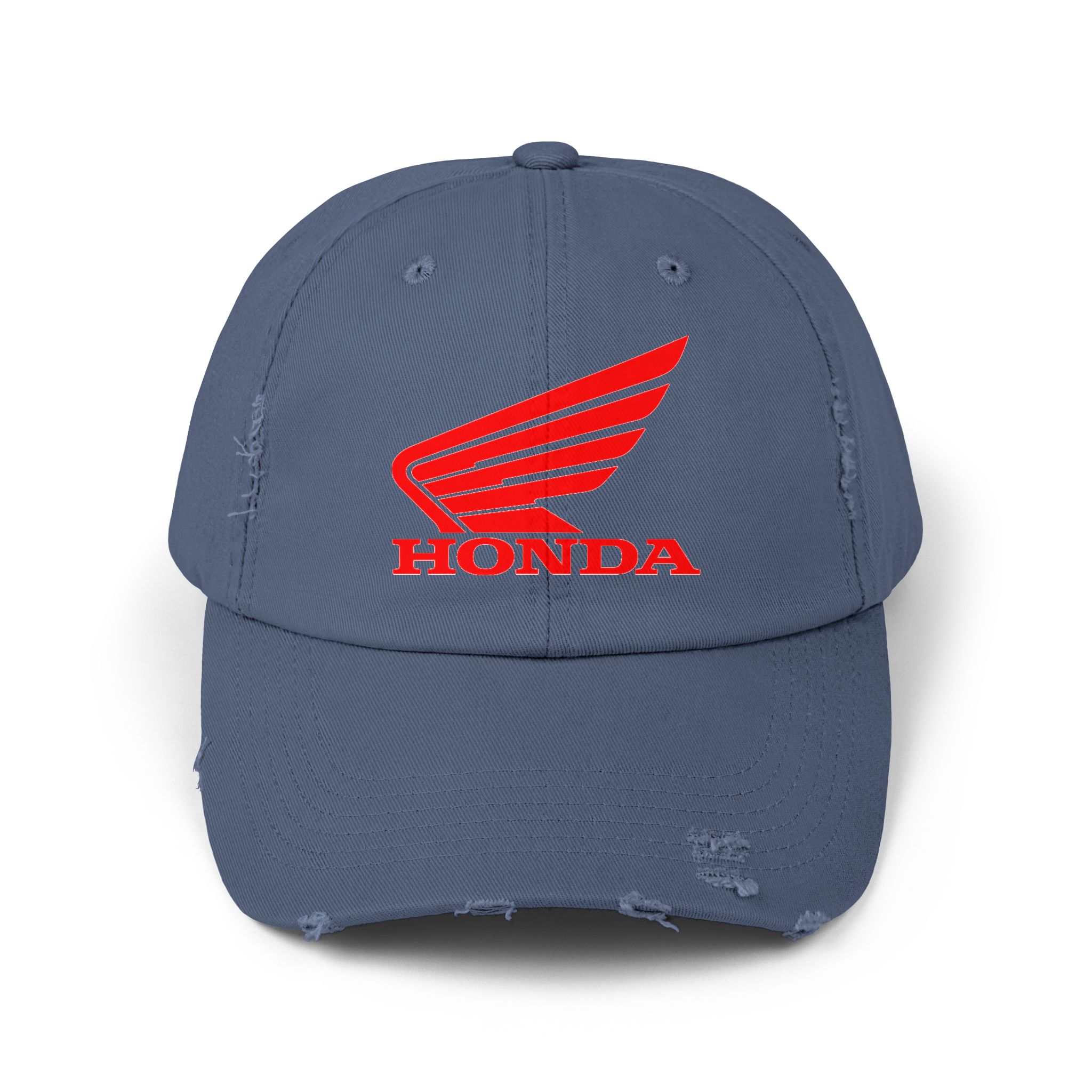 Honda Logo -- Distressed Cap with Honda Logo, Casual Hat, Vintage Style Cap, Outdoor Gear, Gift for Motorbike Lovers - Image 17