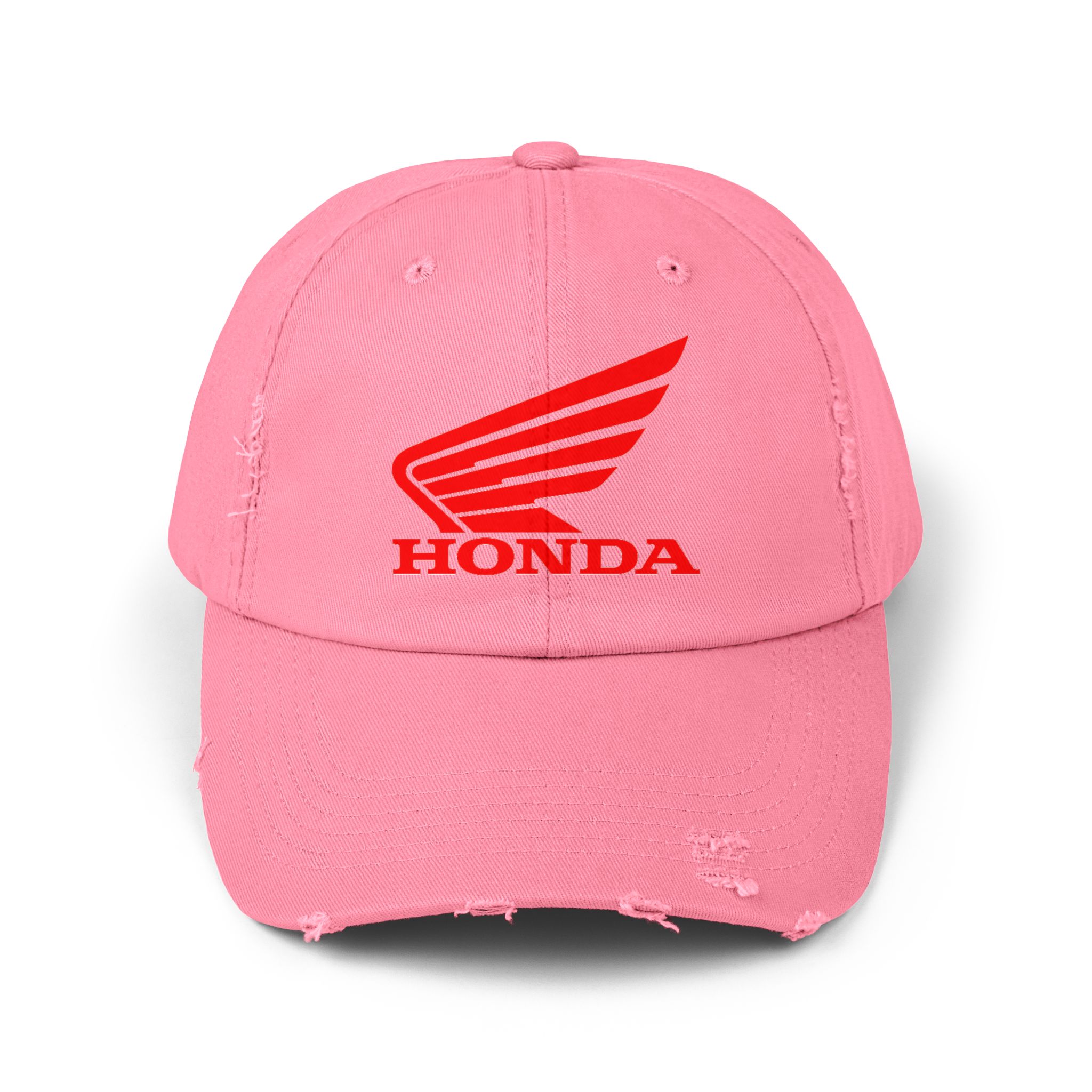 Honda Logo -- Distressed Cap with Honda Logo, Casual Hat, Vintage Style Cap, Outdoor Gear, Gift for Motorbike Lovers - Image 25