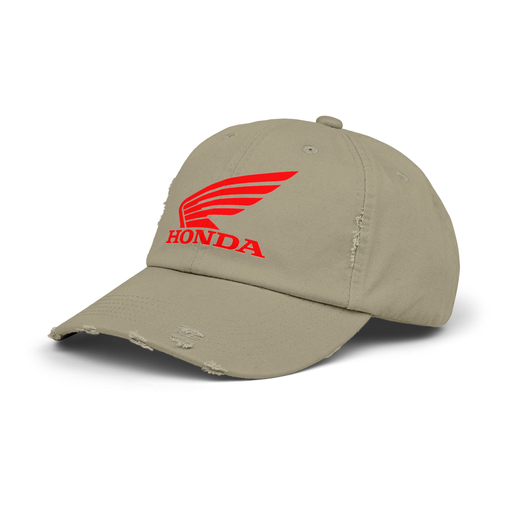 Honda Logo -- Distressed Cap with Honda Logo, Casual Hat, Vintage Style Cap, Outdoor Gear, Gift for Motorbike Lovers - Image 14