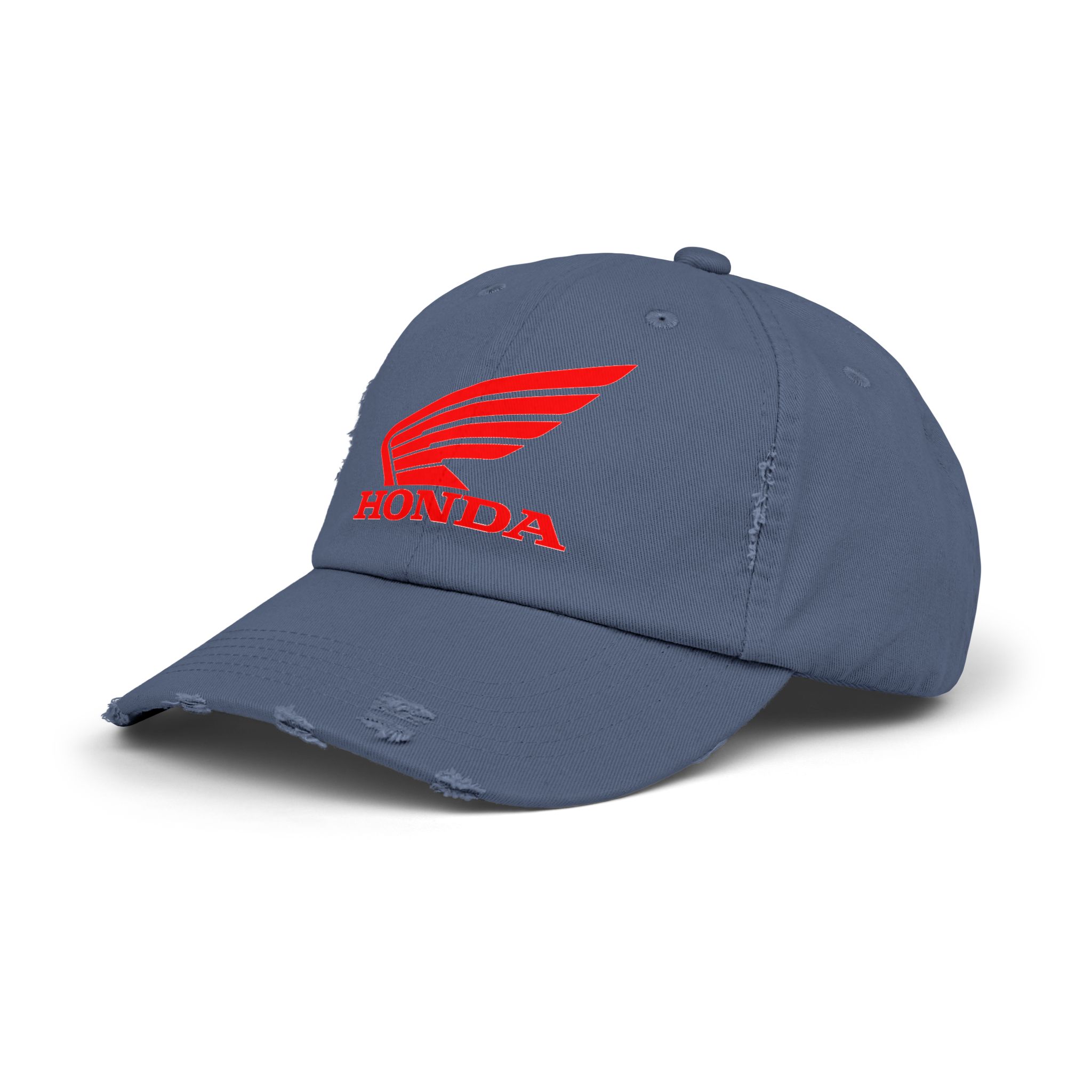 Honda Logo -- Distressed Cap with Honda Logo, Casual Hat, Vintage Style Cap, Outdoor Gear, Gift for Motorbike Lovers - Image 18