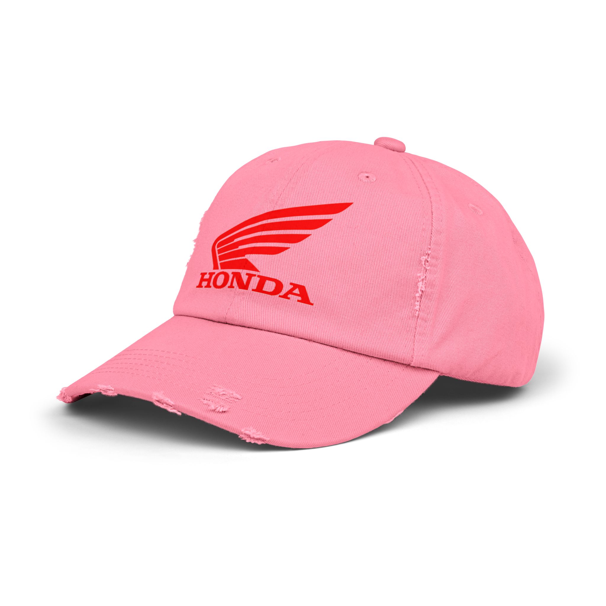 Honda Logo -- Distressed Cap with Honda Logo, Casual Hat, Vintage Style Cap, Outdoor Gear, Gift for Motorbike Lovers - Image 26